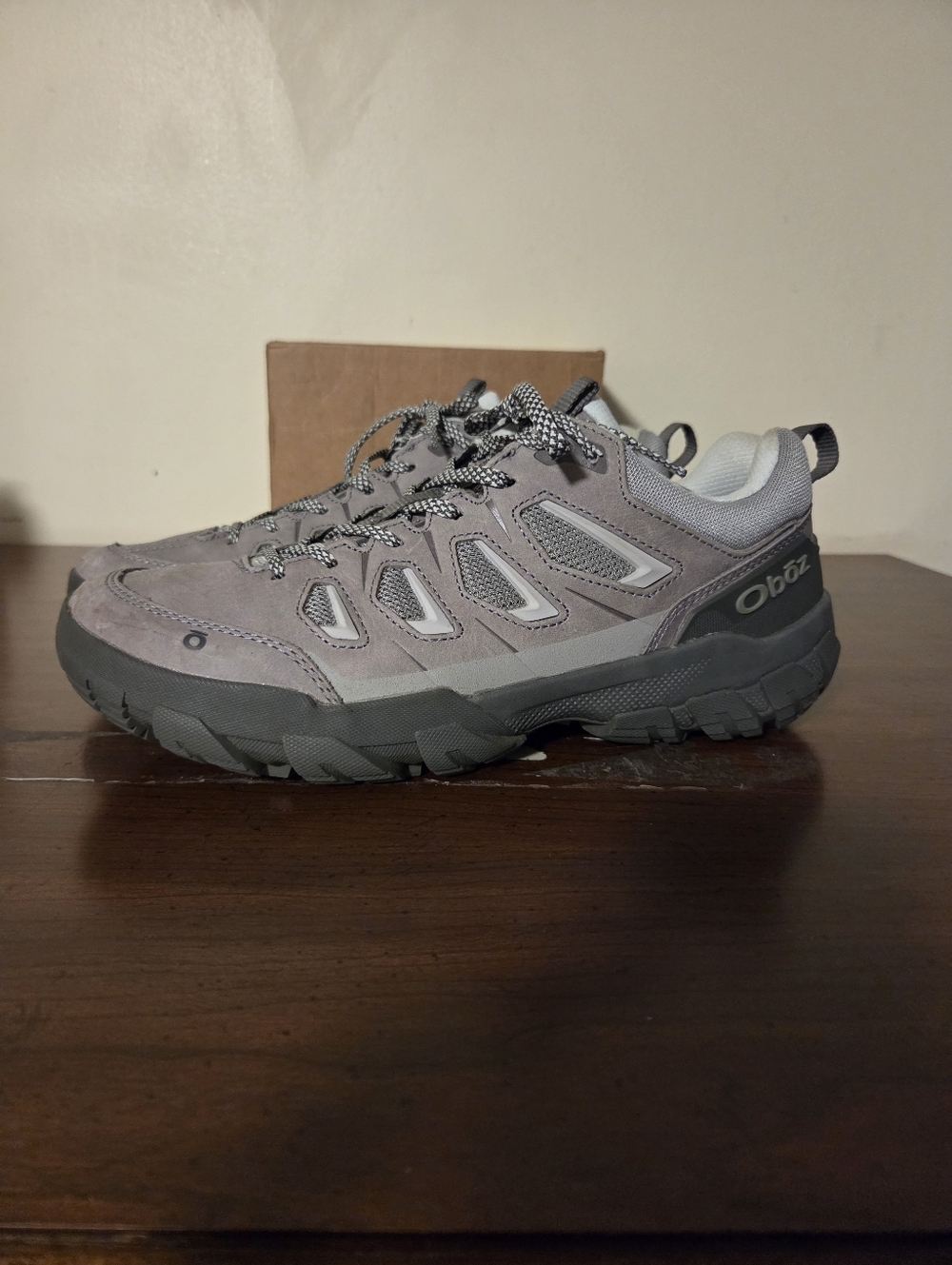 Oboz Sawtooth X Low Hiking Shoes Gray Womens 10.5 US EUC